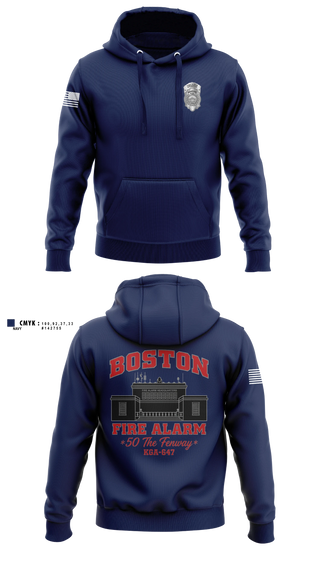 Hoodie, Boston Fire Alarm, Fire Department, Teamtime, Team time, sublimation, custom sports apparel, team uniforms, spirit wear, spiritwear, sports uniforms, custom shirts, team store, custom team store, fundraiser sports, apparel fundraiser