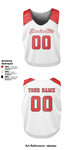 Mens Lacrosse Pinnie, Shoreline Elite, Men's Lacrosse, Teamtime, Team time, sublimation, custom sports apparel, team uniforms, spirit wear, spiritwear, sports uniforms, custom shirts, team store, custom team store, fundraiser sports, apparel fundraiser