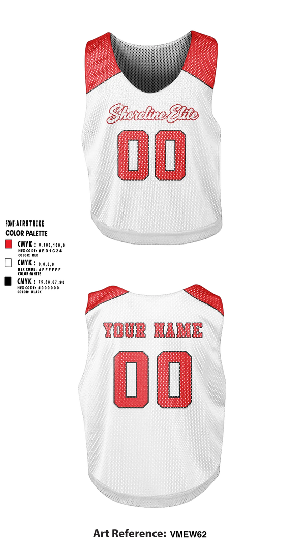Mens Lacrosse Pinnie, Shoreline Elite, Men's Lacrosse, Teamtime, Team time, sublimation, custom sports apparel, team uniforms, spirit wear, spiritwear, sports uniforms, custom shirts, team store, custom team store, fundraiser sports, apparel fundraiser