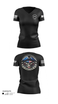 94th Military Police Company 72735886 Women's Short Sleeve V-neck Shirt - 30