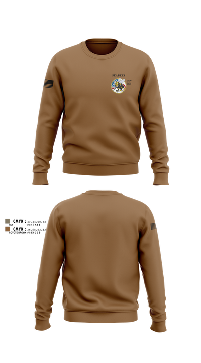 Seabees Crew Neck Sweatshirt - 1