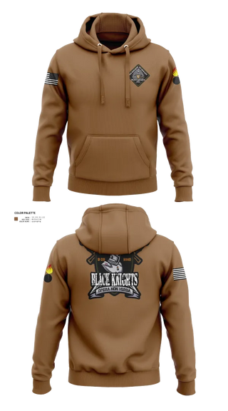 Hoodie, B Co 832nd OD BN, , Teamtime, Team time, sublimation, custom sports apparel, team uniforms, spirit wear, spiritwear, sports uniforms, custom shirts, team store, custom team store, fundraiser sports, apparel fundraiser