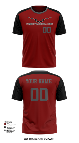 Short Sleeve Performance Shirt, Victory Baseball, Baseball, Teamtime, Team time, sublimation, custom sports apparel, team uniforms, spirit wear, spiritwear, sports uniforms, custom shirts, team store, custom team store, fundraiser sports, apparel fundraiser