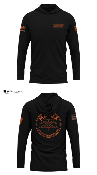Long Sleeve hooded sunshirt, MAUKA TRADING CO., Police, Teamtime, Team time, sublimation, custom sports apparel, team uniforms, spirit wear, spiritwear, sports uniforms, custom shirts, team store, custom team store, fundraiser sports, apparel fundraiser