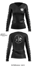 ACE  Women's Long Sleeve V-neck Shirt - 6