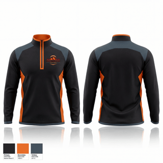 Quarter Zip Jacket, Iron mountain outlaws, Wrestling, Teamtime, Team time, sublimation, custom sports apparel, team uniforms, spirit wear, spiritwear, sports uniforms, custom shirts, team store, custom team store, fundraiser sports, apparel fundraiser