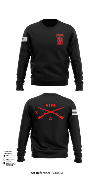 Crew Neck Sweatshirt, Able Company, 3-509 IN (ABN), , Teamtime, Team time, sublimation, custom sports apparel, team uniforms, spirit wear, spiritwear, sports uniforms, custom shirts, team store, custom team store, fundraiser sports, apparel fundraiser