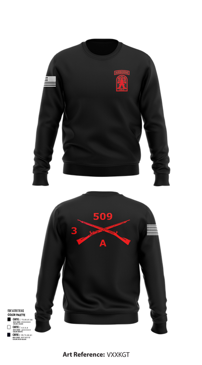 Able Company, 3-509 IN (ABN) 74952132 Crew Neck Sweatshirt - 1