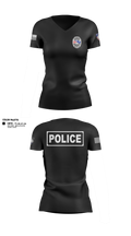 Laurens Police Women's Short Sleeve V-neck Shirt - 11