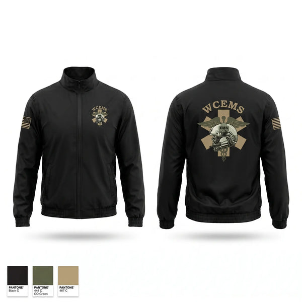 Windbreaker, WCEMS, EMS/EMT, Teamtime, Team time, sublimation, custom sports apparel, team uniforms, spirit wear, spiritwear, sports uniforms, custom shirts, team store, custom team store, fundraiser sports, apparel fundraiser