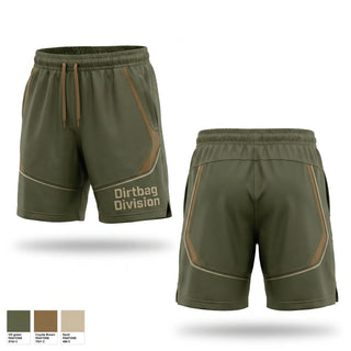 Athletic Shorts With Pockets, Dirtbag Division, Army, Teamtime, Team time, sublimation, custom sports apparel, team uniforms, spirit wear, spiritwear, sports uniforms, custom shirts, team store, custom team store, fundraiser sports, apparel fundraiser