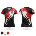 BIB 10745525 Women's Short Sleeve V-neck Shirt - 1