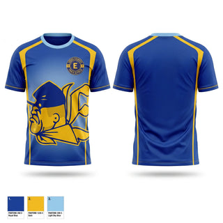 Soft Poly Tee Cotton Like Feel, Eastwood, Track & Field, Teamtime, Team time, sublimation, custom sports apparel, team uniforms, spirit wear, spiritwear, sports uniforms, custom shirts, team store, custom team store, fundraiser sports, apparel fundraiser
