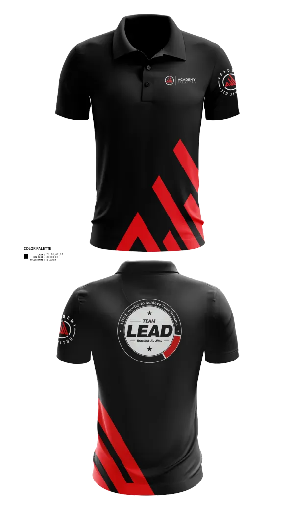 Short Sleeve Performance Polo, Academy Jiu Jitsu, , Teamtime, Team time, sublimation, custom sports apparel, team uniforms, spirit wear, spiritwear, sports uniforms, custom shirts, team store, custom team store, fundraiser sports, apparel fundraiser