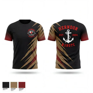 Short Sleeve Performance Shirt, Herndon HS NJROTCHerndon High School NJROTC, Spirit Store, Teamtime, Team time, sublimation, custom sports apparel, team uniforms, spirit wear, spiritwear, sports uniforms, custom shirts, team store, custom team store, fundraiser sports, apparel fundraiser