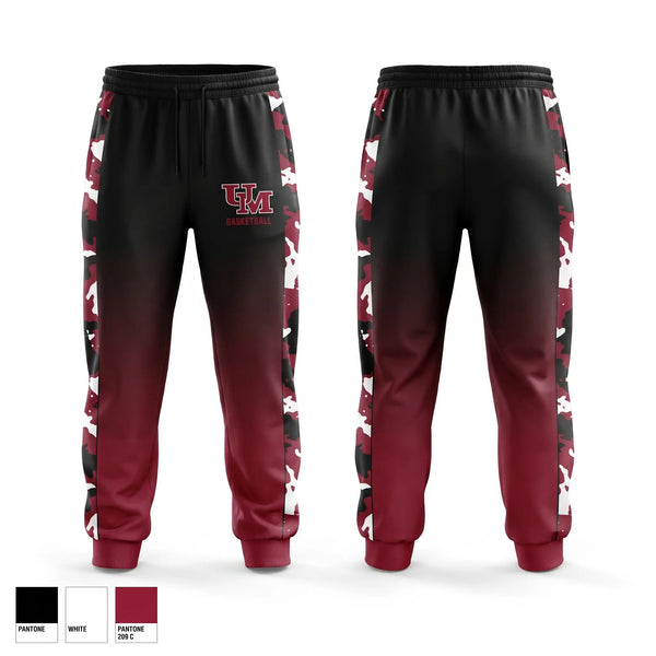 Sweatpants, University of Mobile, Men's Basketball, Teamtime, Team time, sublimation, custom sports apparel, team uniforms, spirit wear, spiritwear, sports uniforms, custom shirts, team store, custom team store, fundraiser sports, apparel fundraiser