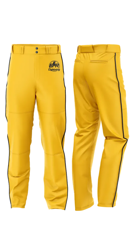 Baseball Pants, BPR Lightning, Baseball, Teamtime, Team time, sublimation, custom sports apparel, team uniforms, spirit wear, spiritwear, sports uniforms, custom shirts, team store, custom team store, fundraiser sports, apparel fundraiser