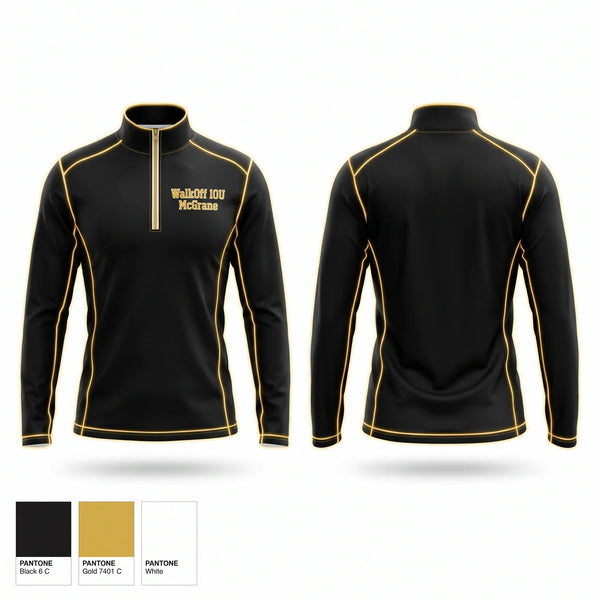 Quarter Zip Jacket, Walk-Off 10U McGrane, Softball, Teamtime, Team time, sublimation, custom sports apparel, team uniforms, spirit wear, spiritwear, sports uniforms, custom shirts, team store, custom team store, fundraiser sports, apparel fundraiser