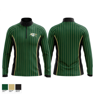 Chequamegon Baseball Quarter Zip Jacket - 1