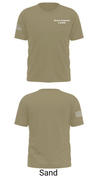 Old School Cotton Feel Shirt, Bravo Company 1-210th, , Teamtime, Team time, sublimation, custom sports apparel, team uniforms, spirit wear, spiritwear, sports uniforms, custom shirts, team store, custom team store, fundraiser sports, apparel fundraiser
