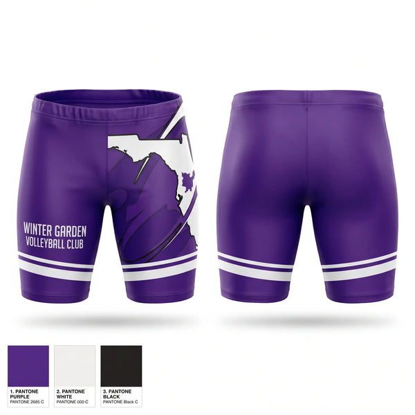 Mens Compression Shorts, WINTER GARDEN VOLLEYBALL CLUB, Women's Volleyball, Teamtime, Team time, sublimation, custom sports apparel, team uniforms, spirit wear, spiritwear, sports uniforms, custom shirts, team store, custom team store, fundraiser sports, apparel fundraiser