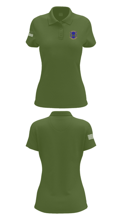 51SFS Metal Tigers 2477629 Women's Short Sleeve Performance Polo  - 55