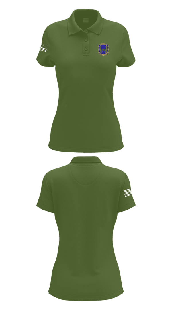 Women's Short Sleeve Performance Polo, 51SFS Metal Tigers, Air Force, Teamtime, Team time, sublimation, custom sports apparel, team uniforms, spirit wear, spiritwear, sports uniforms, custom shirts, team store, custom team store, fundraiser sports, apparel fundraiser