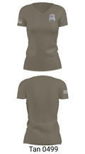 Virginia State Police 35539640 Women's Short Sleeve V-neck Shirt - 6