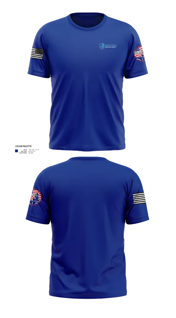 Elkader Police Department 47615831 Short Sleeve Performance Shirt - 31