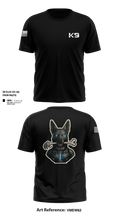 Willoughby K9 40647352 Short Sleeve Performance Shirt - 100