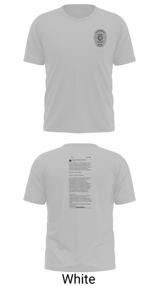 Short Sleeve Performance Shirt, Chelsea Police Department, Police, Teamtime, Team time, sublimation, custom sports apparel, team uniforms, spirit wear, spiritwear, sports uniforms, custom shirts, team store, custom team store, fundraiser sports, apparel fundraiser