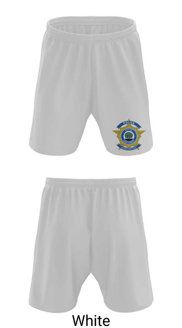 Athletic Shorts With Pockets, Lake Forest Police Department, Police, Teamtime, Team time, sublimation, custom sports apparel, team uniforms, spirit wear, spiritwear, sports uniforms, custom shirts, team store, custom team store, fundraiser sports, apparel fundraiser