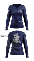 Belmar Ems 378 7561847 Women's Long Sleeve V-neck Shirt - 4
