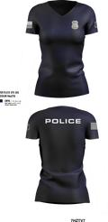 RRPD 85148430 Women's Short Sleeve V-neck Shirt - 201
