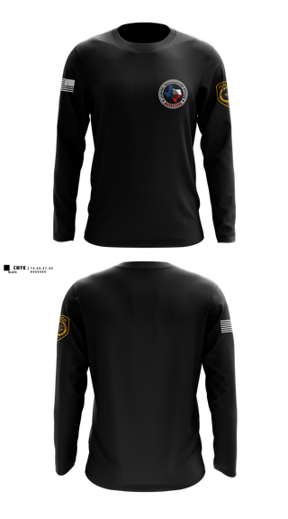 Long Sleeve Performance Shirt, Robstown Police Department, Police, Teamtime, Team time, sublimation, custom sports apparel, team uniforms, spirit wear, spiritwear, sports uniforms, custom shirts, team store, custom team store, fundraiser sports, apparel fundraiser