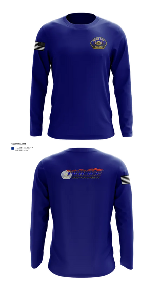 Long Sleeve Performance Shirt, Webb City Police Department, Police, Teamtime, Team time, sublimation, custom sports apparel, team uniforms, spirit wear, spiritwear, sports uniforms, custom shirts, team store, custom team store, fundraiser sports, apparel fundraiser