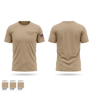 Short Sleeve Performance Shirt, Cass County Sheriff's Office K9 Unit, Police, Teamtime, Team time, sublimation, custom sports apparel, team uniforms, spirit wear, spiritwear, sports uniforms, custom shirts, team store, custom team store, fundraiser sports, apparel fundraiser