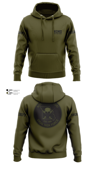 Hoodie, North Missouri Drug Task Force, Police, Teamtime, Team time, sublimation, custom sports apparel, team uniforms, spirit wear, spiritwear, sports uniforms, custom shirts, team store, custom team store, fundraiser sports, apparel fundraiser