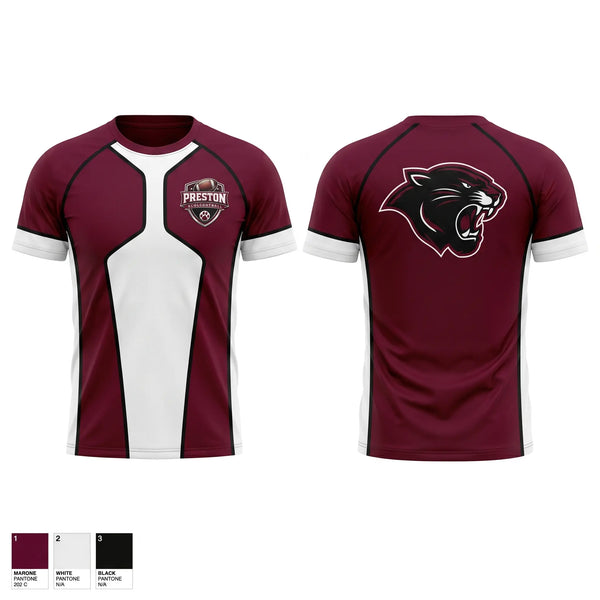 Short Sleeve Performance Shirt, Preston Panthers, , Teamtime, Team time, sublimation, custom sports apparel, team uniforms, spirit wear, spiritwear, sports uniforms, custom shirts, team store, custom team store, fundraiser sports, apparel fundraiser