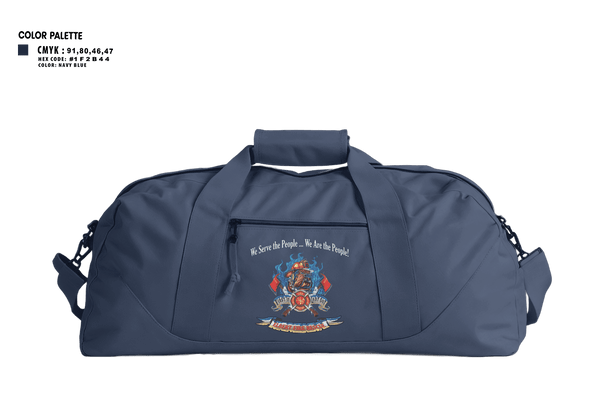 Duffle Bag, Elbert Fire Protection District Colorado, Fire Department, Teamtime, Team time, sublimation, custom sports apparel, team uniforms, spirit wear, spiritwear, sports uniforms, custom shirts, team store, custom team store, fundraiser sports, apparel fundraiser