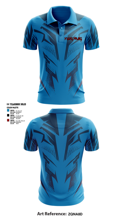 Ying Tang 13349199 Short Sleeve Performance Polo - 1