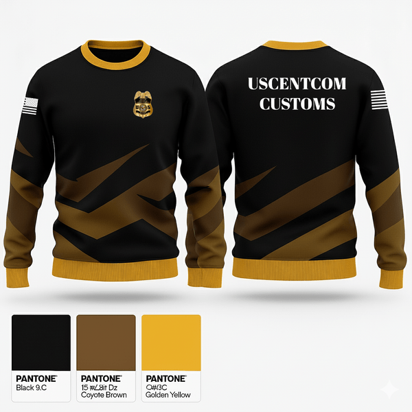 Crew Neck Sweatshirt, 229th MP CO, Army, Teamtime, Team time, sublimation, custom sports apparel, team uniforms, spirit wear, spiritwear, sports uniforms, custom shirts, team store, custom team store, fundraiser sports, apparel fundraiser