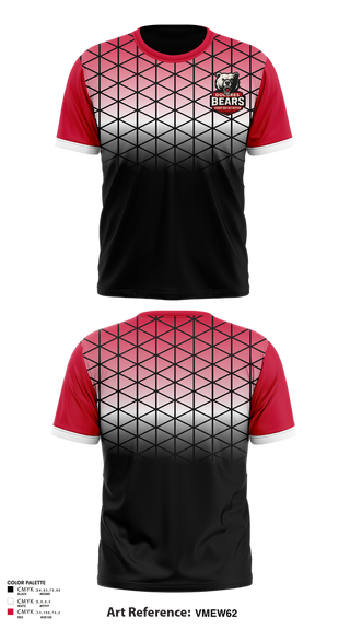 Short Sleeve Performance Shirt, Dolores Bears, Men's Basketball, Teamtime, Team time, sublimation, custom sports apparel, team uniforms, spirit wear, spiritwear, sports uniforms, custom shirts, team store, custom team store, fundraiser sports, apparel fundraiser