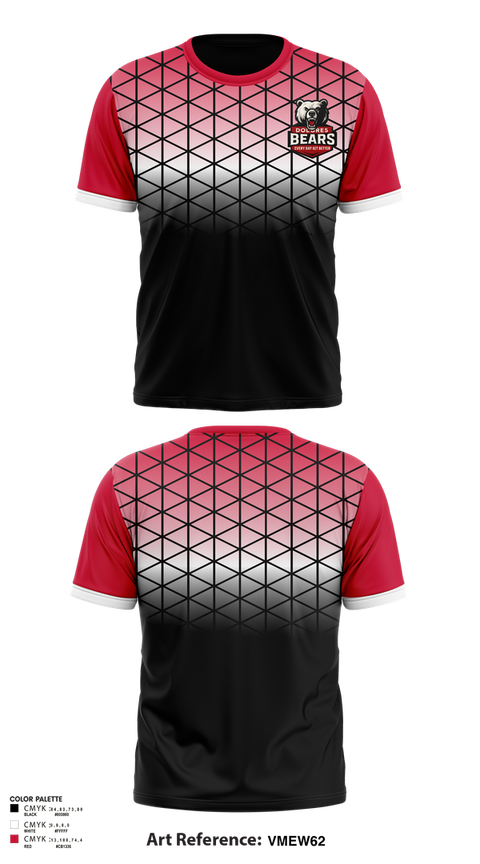 Short Sleeve Performance Shirt, Dolores Bears, Men's Basketball, Teamtime, Team time, sublimation, custom sports apparel, team uniforms, spirit wear, spiritwear, sports uniforms, custom shirts, team store, custom team store, fundraiser sports, apparel fundraiser