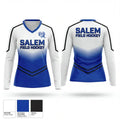 Salem High School Field Hockey 91435181 Women's Long Sleeve V-neck Shirt - 1