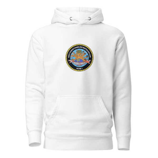 Unisex Hoodie - 1 - White
