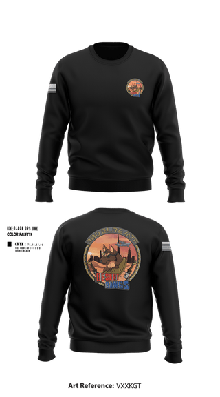 Crew Neck Sweatshirt, 380 ELRE, Air Force, Teamtime, Team time, sublimation, custom sports apparel, team uniforms, spirit wear, spiritwear, sports uniforms, custom shirts, team store, custom team store, fundraiser sports, apparel fundraiser