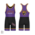 Jag highschool jaguars Wrestling Singlet - 4