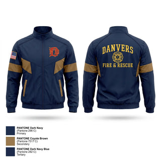 Windbreaker, Danvers Fire & Rescue, Fire Department, Teamtime, Team time, sublimation, custom sports apparel, team uniforms, spirit wear, spiritwear, sports uniforms, custom shirts, team store, custom team store, fundraiser sports, apparel fundraiser