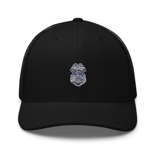 Military Police Retro Trucker Hat | Yupoong 6606